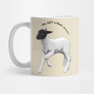 I'm NOT a black sheep! Mug